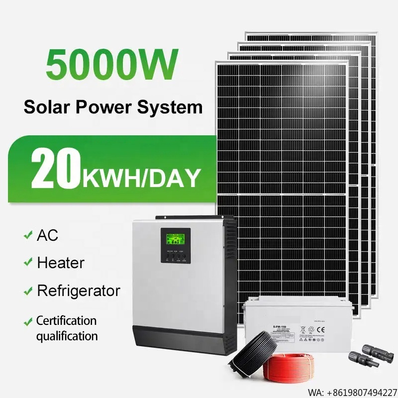 Off Grid Solar Kit - 5kW 10kW 20kW Solar Power System