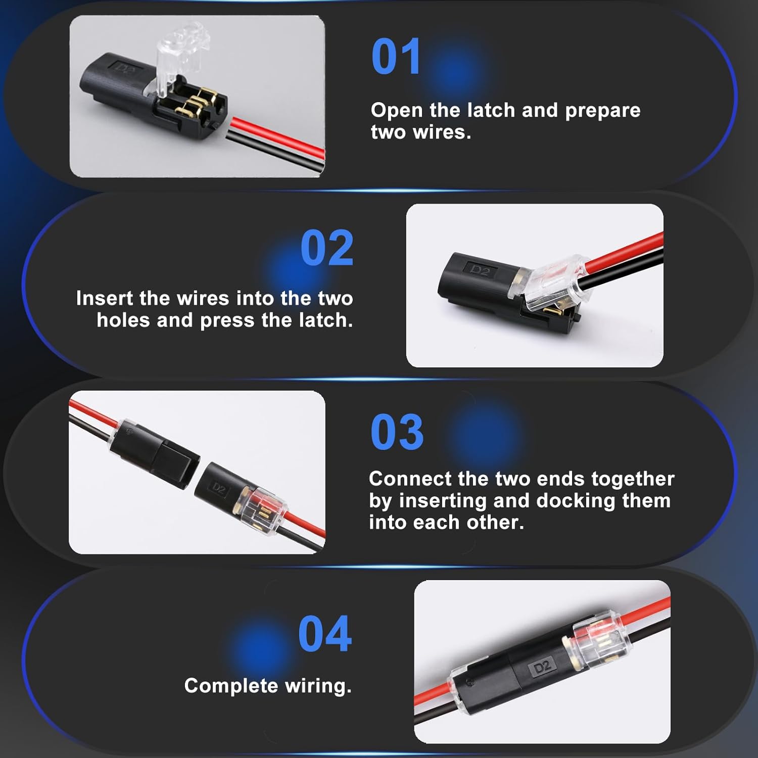 2 Pin Way Plug Waterproof Elec - đánh giá và giá Cable Gland Waterproof