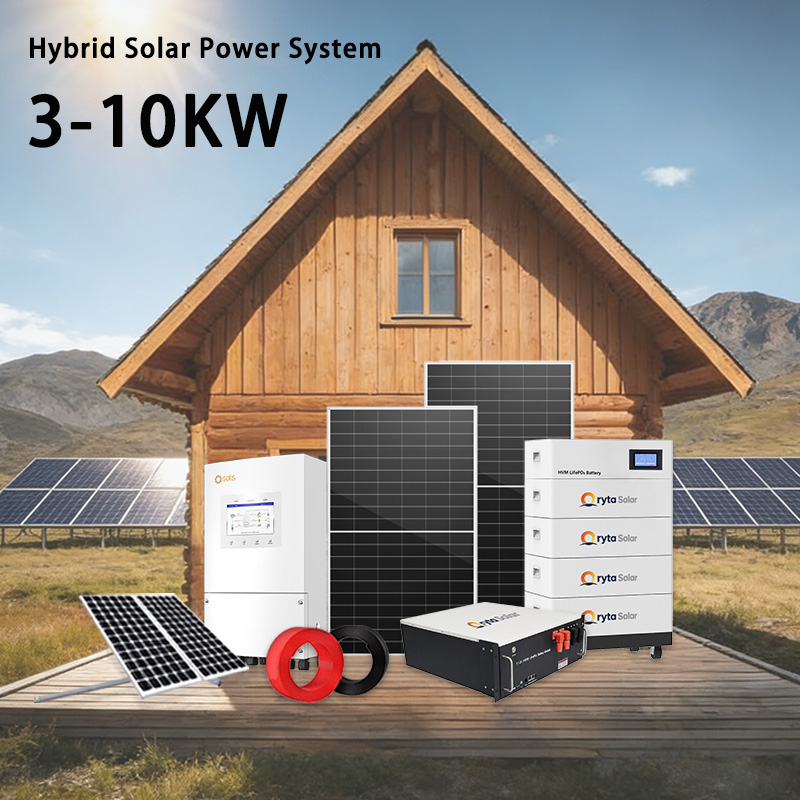 3KW-10KW Complete Off-Grid Hyb - đánh giá và giá Off Grid Solar Kit
