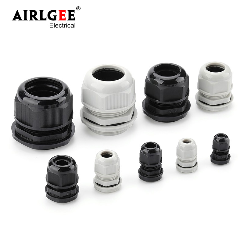 10 Chiếc Trắng Nylon Đen Đầu N - đánh giá và giá Cable Gland Waterproof