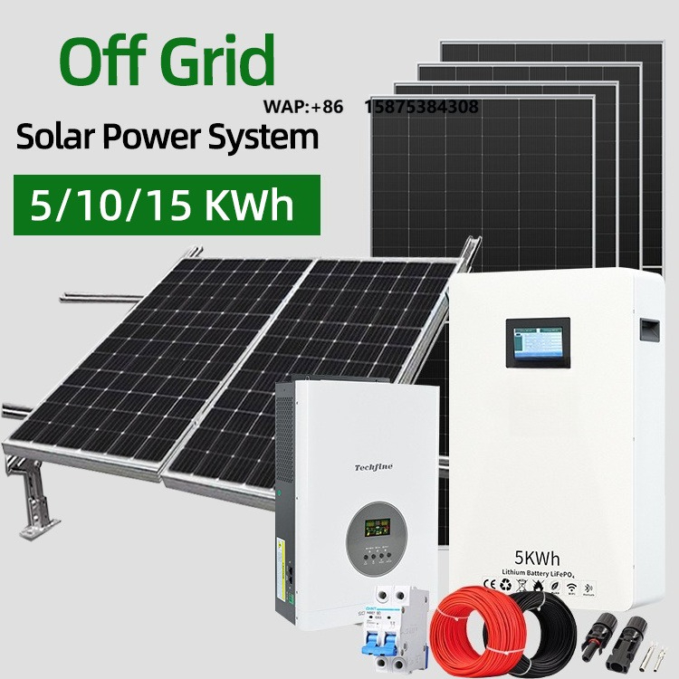 Factory Price 3kW Home Off-gri - đánh giá và giá Off Grid Solar Kit